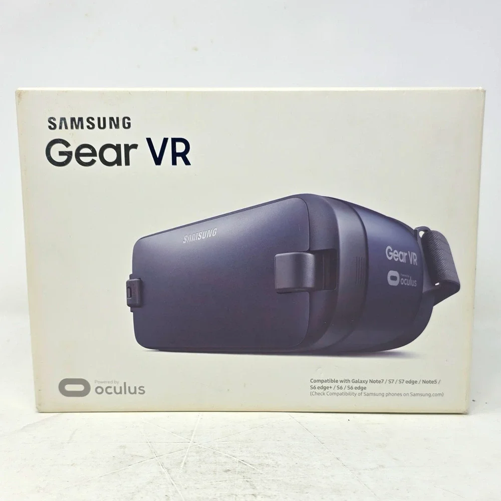Samsung Gear VR Smartphone Headset Oculus Black Micro USB/USB-C 2016